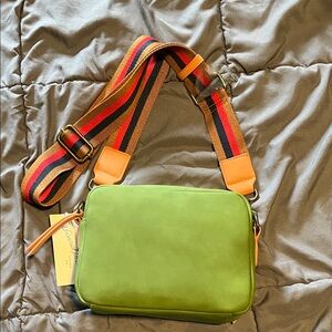 Green Crossbody Shoulder Bag